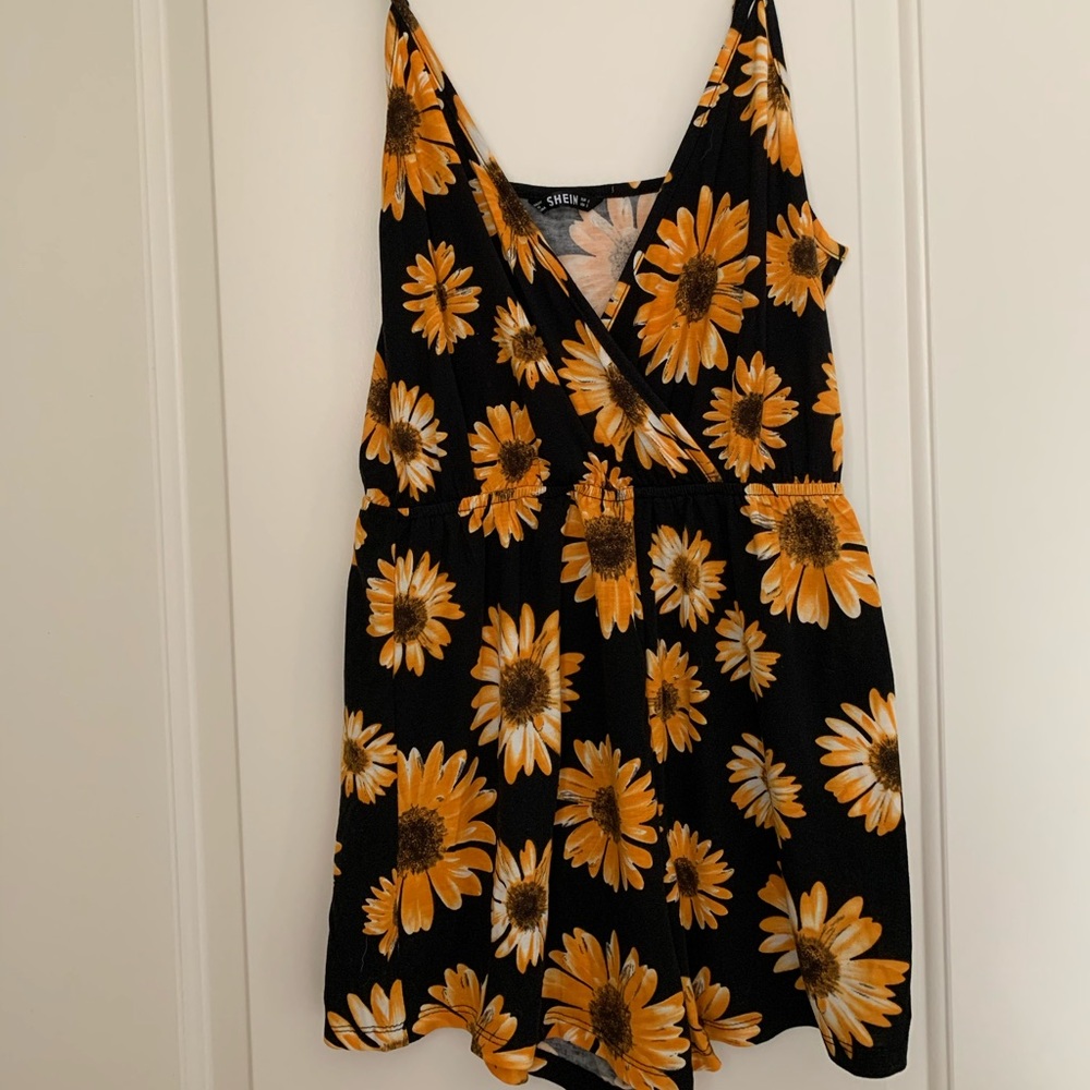 Sunflower romper